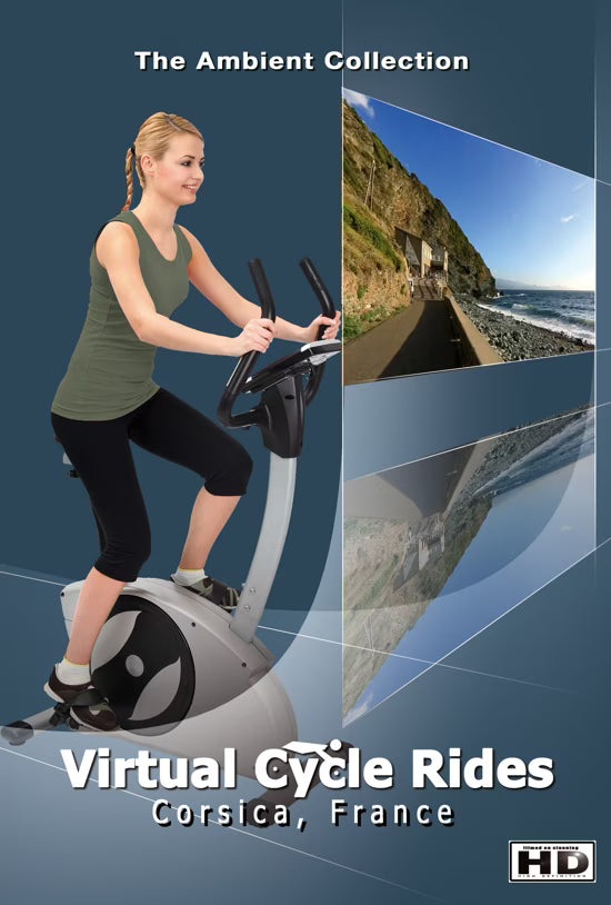 Virtual Work Out Corsica, France with the Induro Power Meter