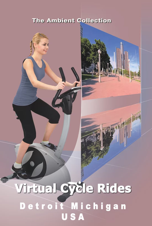 Virtual Cycle - Detroit - Michigan - USA with Local Sounds