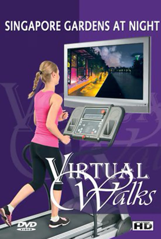 Virtual Walks - Singapore - Gardens at Night