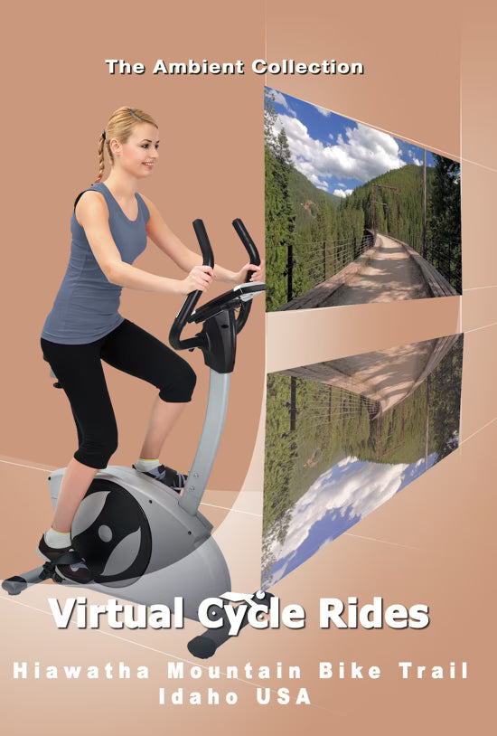Virtual Cycle - Hiawatha Mountain Bike Trail - Idaho - USA