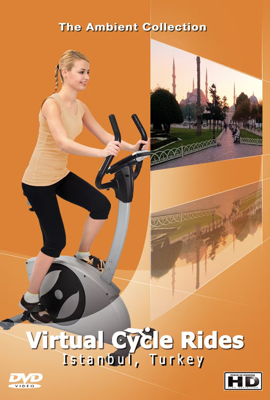 Virtual Cycle - Istanbul - Turkey with Soothing Music