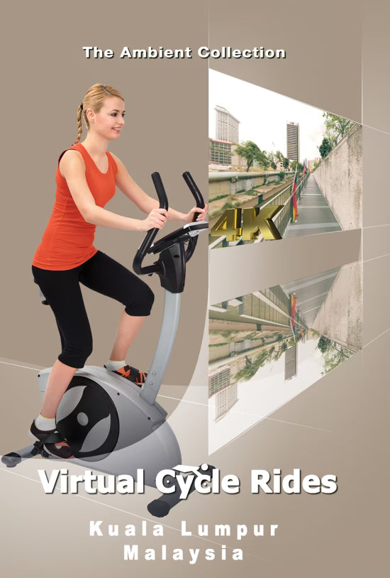 Virtual Cycle Rides - Kuala Lumpur Malaysia with 3D Binaural Audio