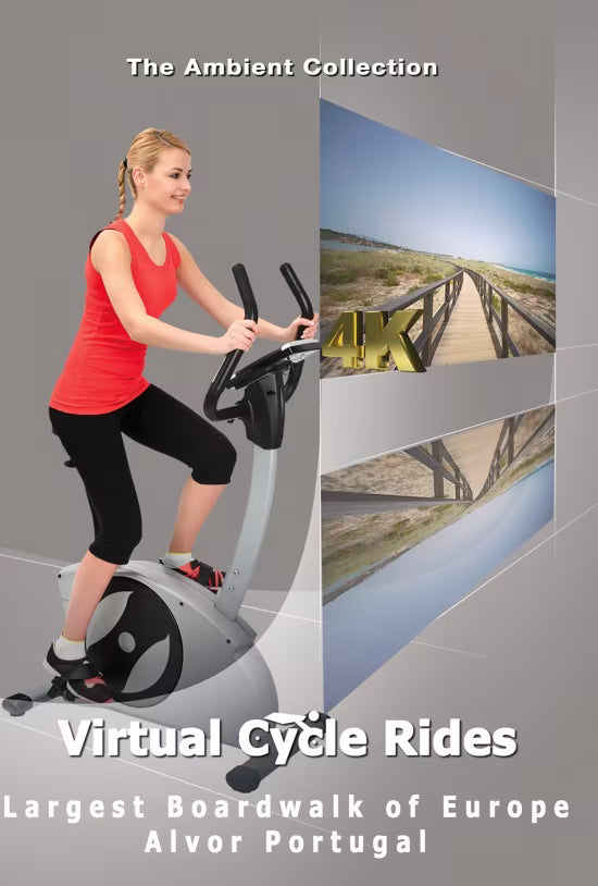 Virtual Cycle Rides - Largest Boardwalk of Europe - Alvor - Portugal