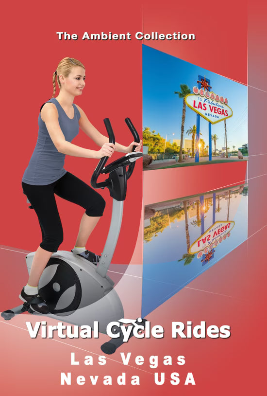 Virtual Cycle - Las Vegas - Nevada - USA with Local Sounds