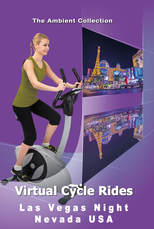 Virtual Cycle - Las Vegas at Night - Nevada - USA