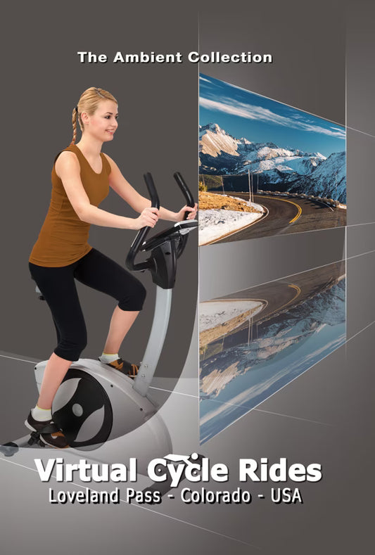Virtual Cycle - The Snowy Loveland Pass - Colorado - USA