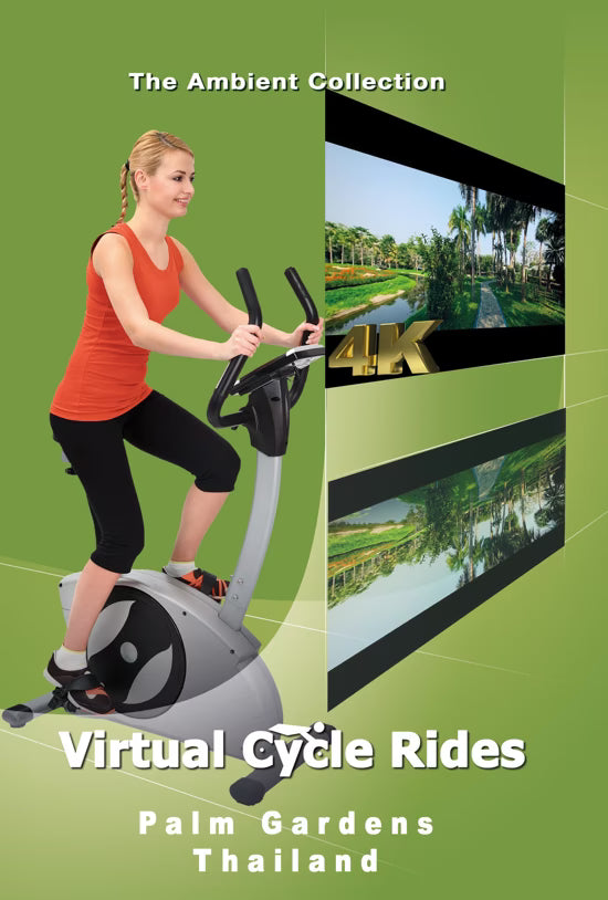 Virtual Cycle - Palm Gardens with Natural Sounds and Music