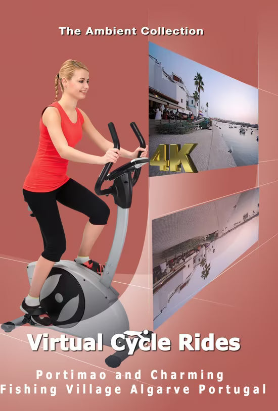 Virtual Cycle Rides - Portimao and the Charming Fishing Village of Ferragudo - Algarve - Portugal