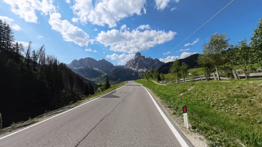 Virtual Cycle - Campolongo & Falzarego Pass Dolomites - Italy