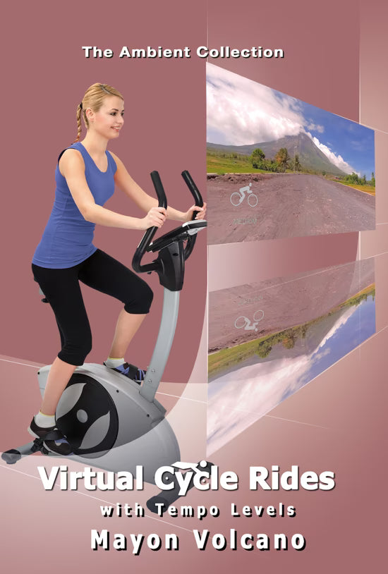 Virtual Cycle with Tempo Levels - Mayon Volcano - Bicol - Luzon - Philippines