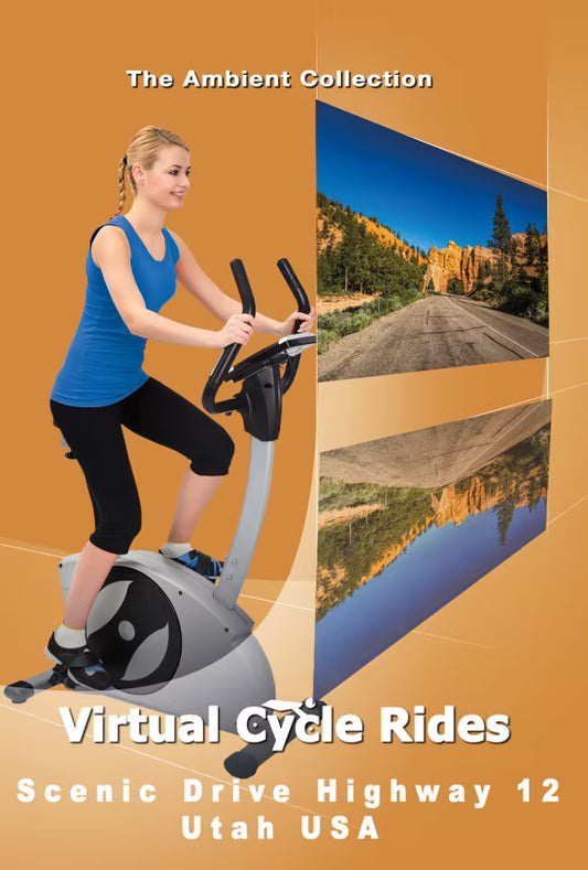 Virtual Cycle - Scenic Drive Highway 12 - Utah - USA - One of Worlds most Scenic Roads