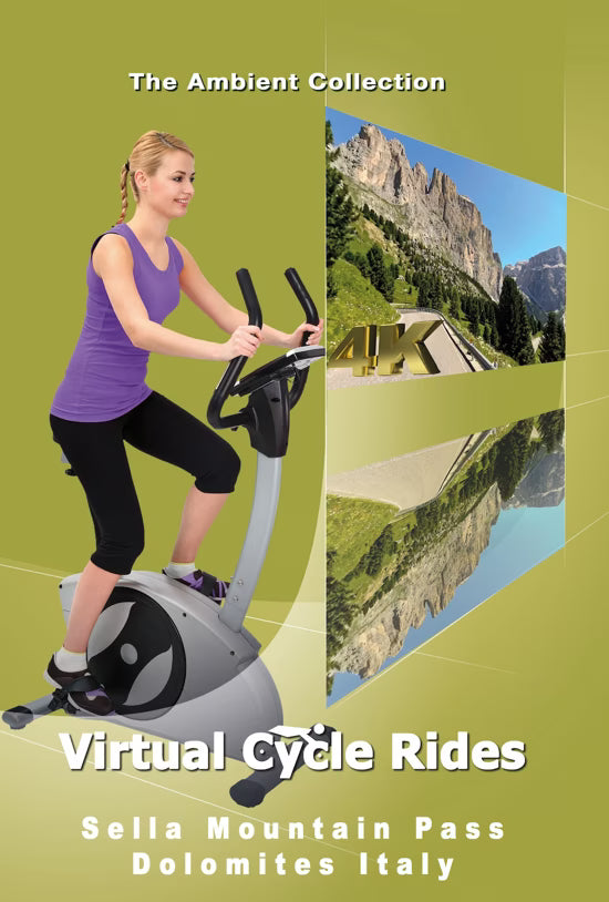 Virtual Cycle - Sella Mountain Pass - Dolomites - Italy