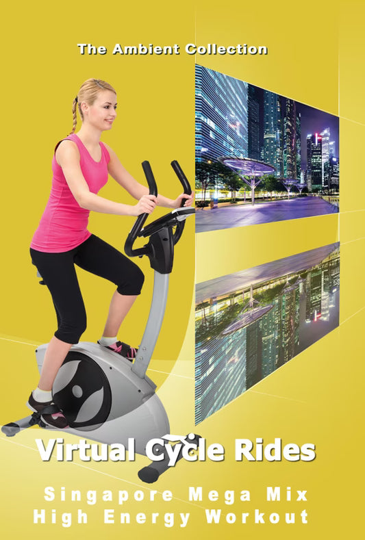Virtual Cycle - Singapore Mega Mix - High Energy Workout Rides