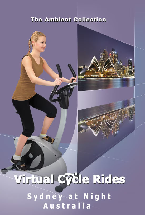 Virtual Cycle - Sydney - Australia at Night