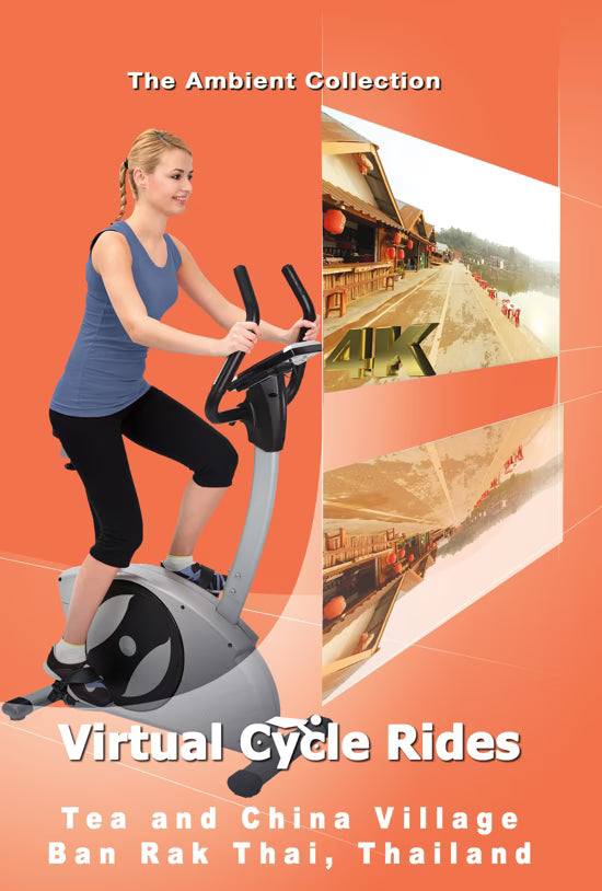 Virtual Cycle Rides - Tea and China Villages in Ban Rak Thai Thailand