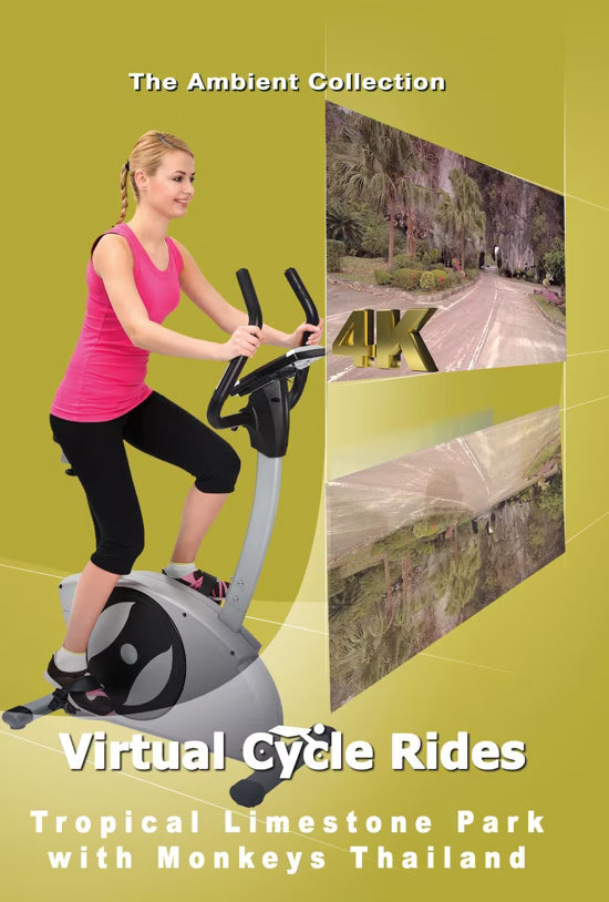 Virtual Cycle - Tropical Limestone Park with Monkeys  (Park Thai Chang ) Phang Nga - Thailand