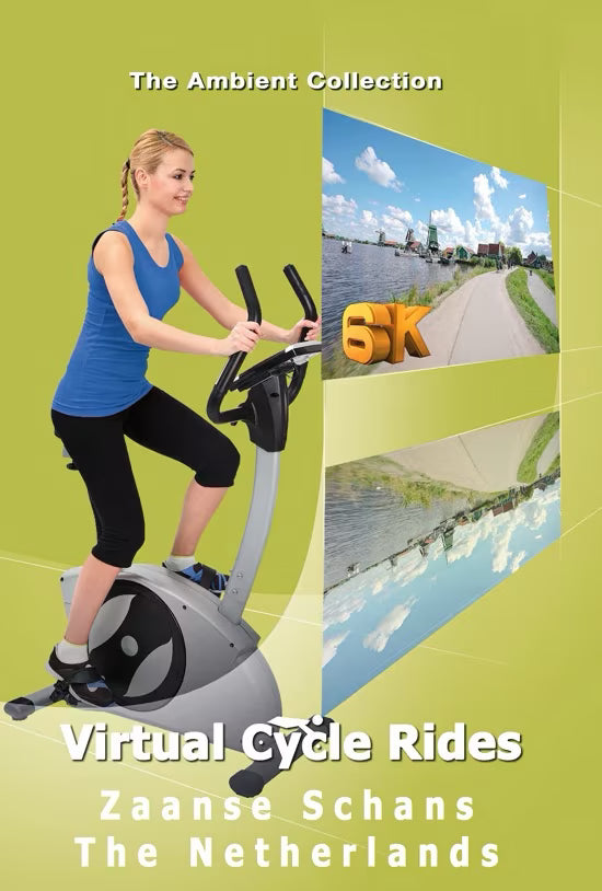 Virtual Cycle - Unesco Windmill Park - Zaanse Schans - The Netherlands
