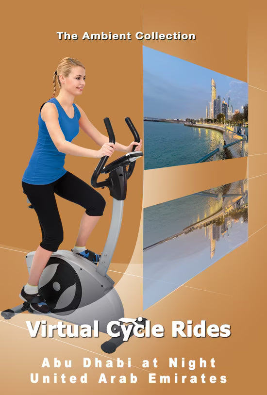 Virtual Cycle - Abu Dhabi at Night - UAE
