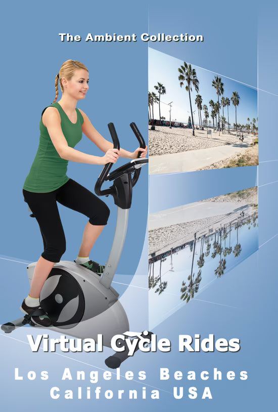 Virtual Cycle - Los Angeles Beaches - California - USA