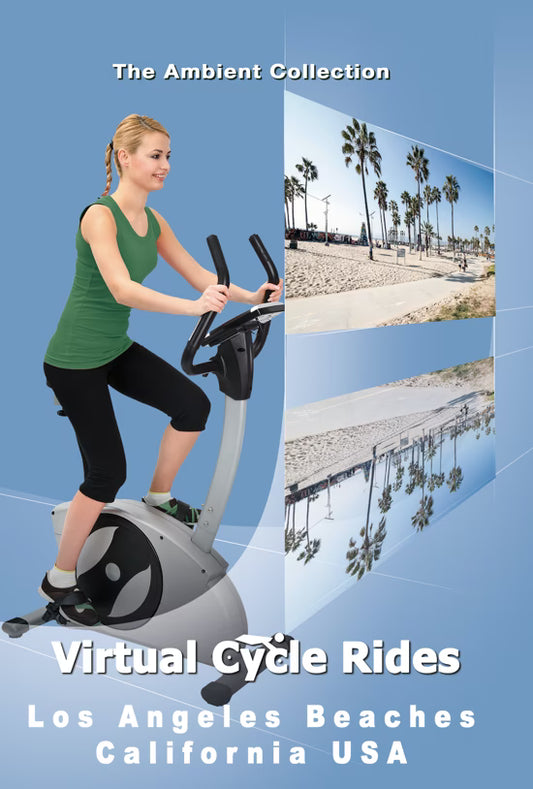 Virtual Cycle - Los Angeles Beaches - California - USA