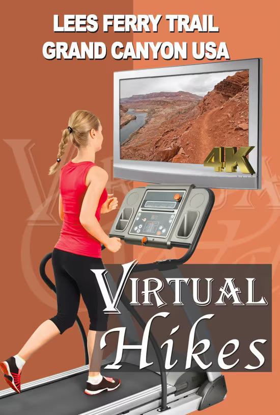 Virtual Walk - Hike the Lees Ferry Trail - North Rim of Grand Canyon - USA