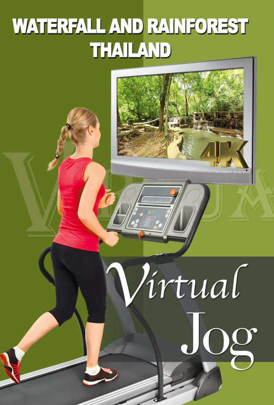 Virtual Jog - Waterfall and Rainforest - Than Bok Khorani National Park - Thailand