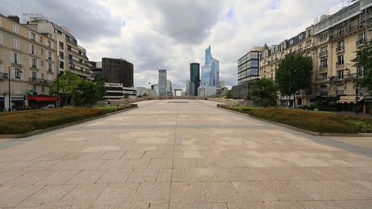 Virtual Jog – Urban Modern Architecture, La Défense, Paris, France