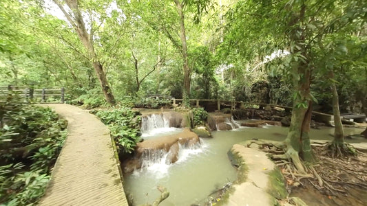 Virtual Jog – Waterfall and Rainforest, Than Bok Khorani National Park, Thailand