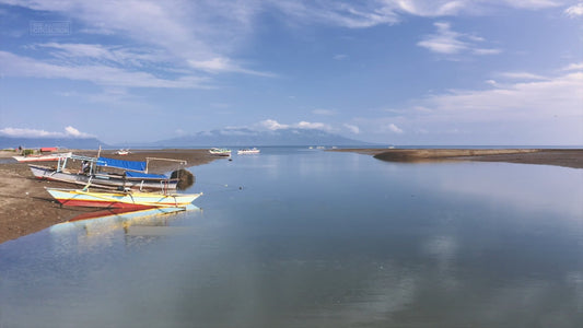 Virtual Rowing - Mindoro Visayas Philippines with Tropical Beaches - Fishing Villages with Sea Sounds