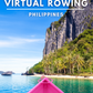 Virtual Rowing - Tropical Paradise Islands with Binaural and Natural Sounds