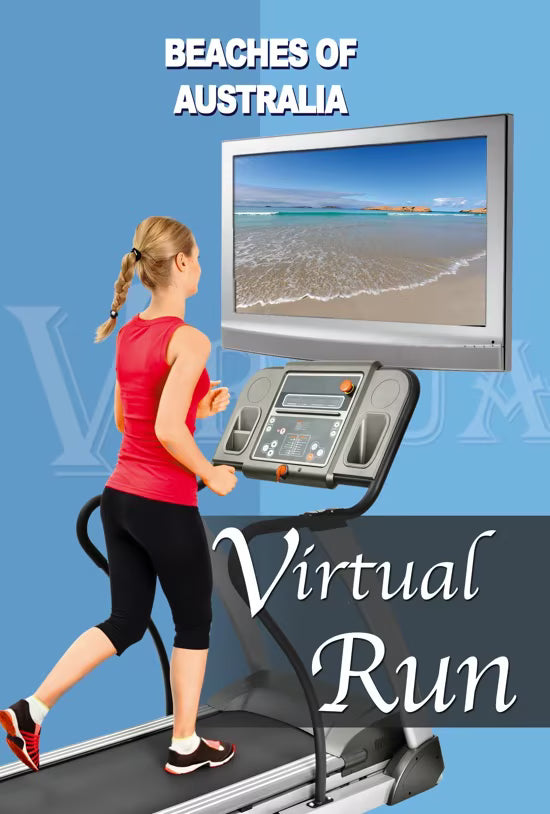 Virtual Run - Beaches of Australia – Nature Sounds and Ocean Sounds