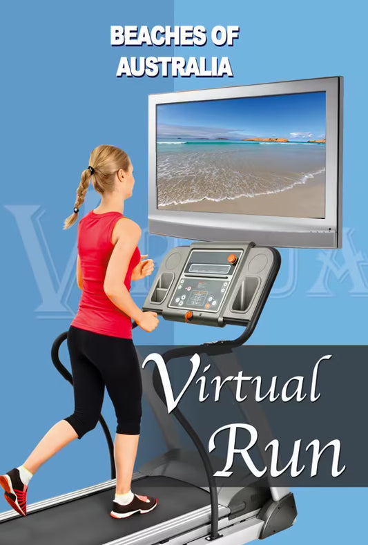 Virtual Run - Beaches of Australia – Nature Sounds and Ocean Sounds