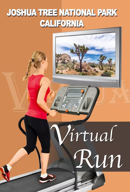 Virtual Run - Joshua Tree National Park - California - USA