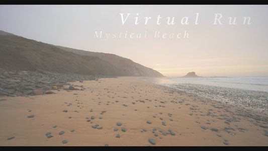 Virtual Run – Mystical Beach, Ocean Waves & Seagulls Sounds
