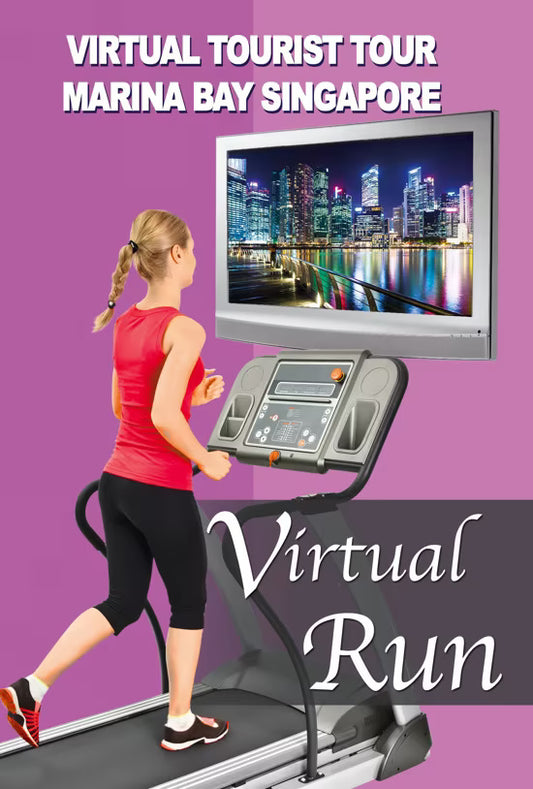 Virtual Run - Virtual Tourist Tour -  Marina Bay Singapore