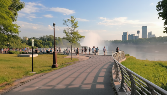 Guided Tour - Niagara Falls - New York - USA with Fun Facts and Trivia Quiz Zone