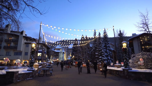 Virtual Walk - Christmas Walk in Vail - Colorado - USA