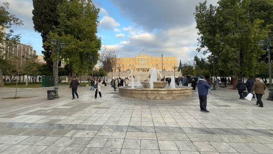 Virtual Walk - Gardens and Olympic Stadium - Athens Greece