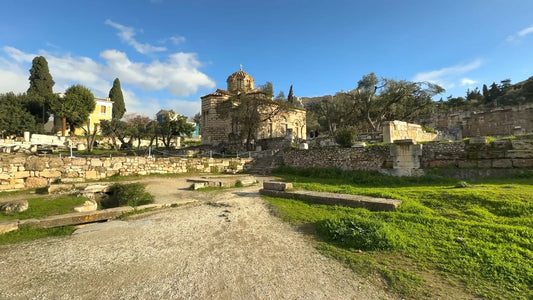 Virtual Walk - Golden Hour Athens Greece