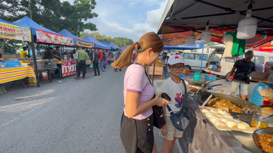 Virtual Walk - Malaysian Food Market - See the exotic cuisine of Langkawi Malaysia