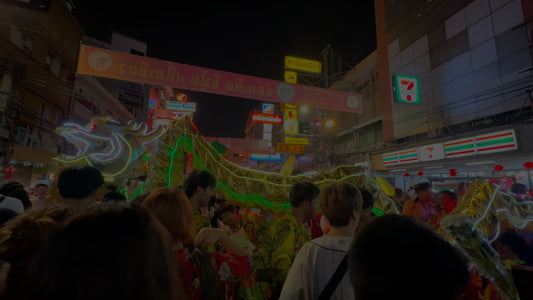 Virtual Walk – Oldest Chinese Temple and Chinese New Year, Bangkok, Thailand