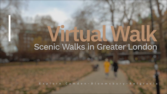 Virtual Walk - Scenic Walks in Greater London - UK - Explore Camden - Bloomsbury - Belgravia