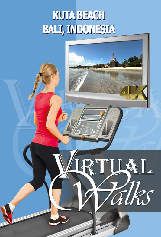 Virtual Walk - Kuta Beach - Bali, Indonesia