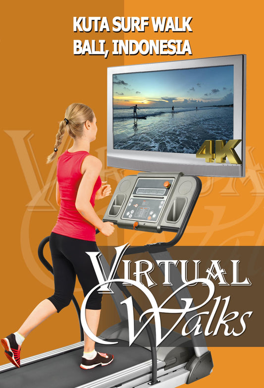 Virtual Walk - Kuta Surf Walk - Bali, Indonesia