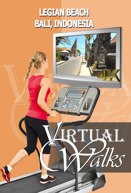 Virtual Walk - Legian Beach - Bali - Indonesia