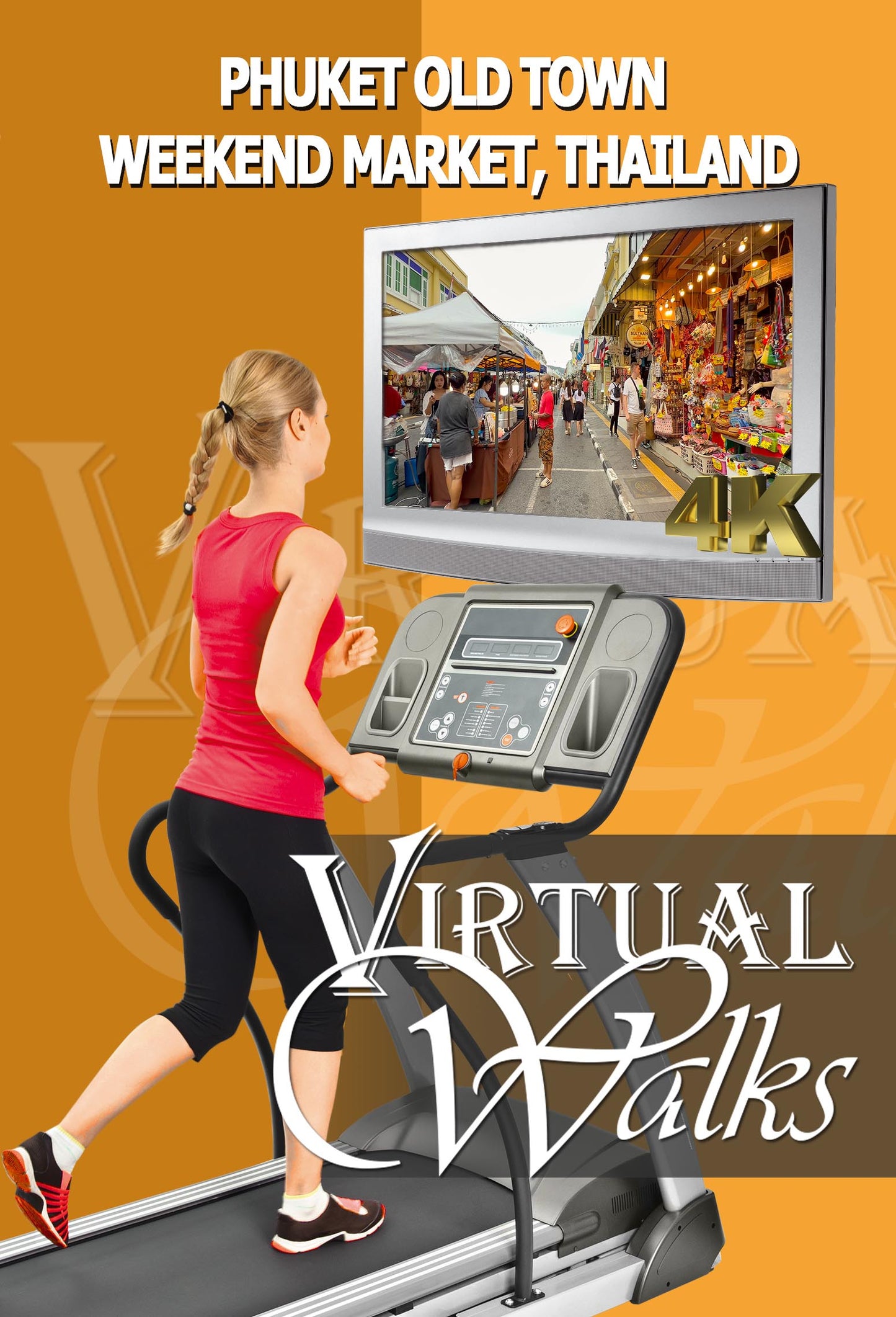 Virtual Walk - Phuket Old Town Weekend Market - Thailand