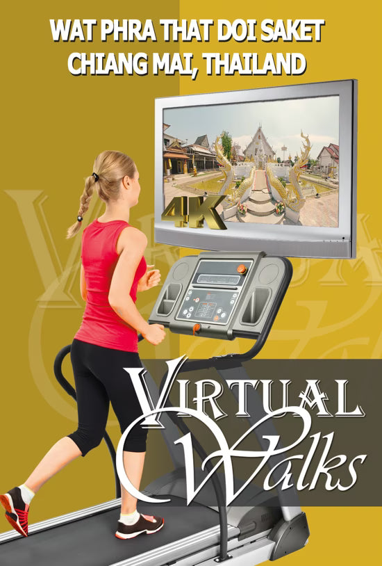 Virtual Walk - Wat Phra That Doi Saket - Chiang Mai - Thailand