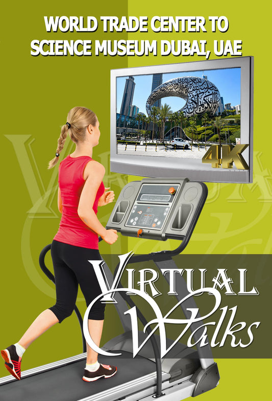 Virtual Walk - World Trade Center to Science Museum - Dubai - UAE