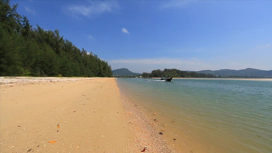 Virtual Walks - Thailand Beaches - Treadmill Videos of Pristine Beaches of Phuket and Krabi with Sea Sounds