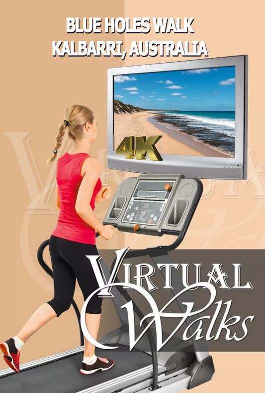 Virtual Walk - Blue Holes Walk - Kalbarri - Australia